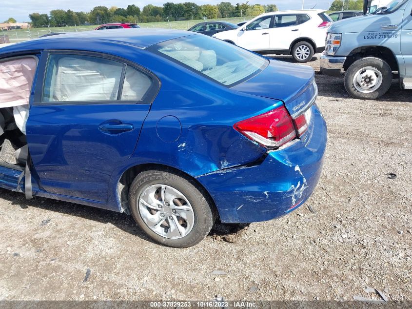 2013 HONDA CIVIC SDN LX - 19XFB2F56DE086835