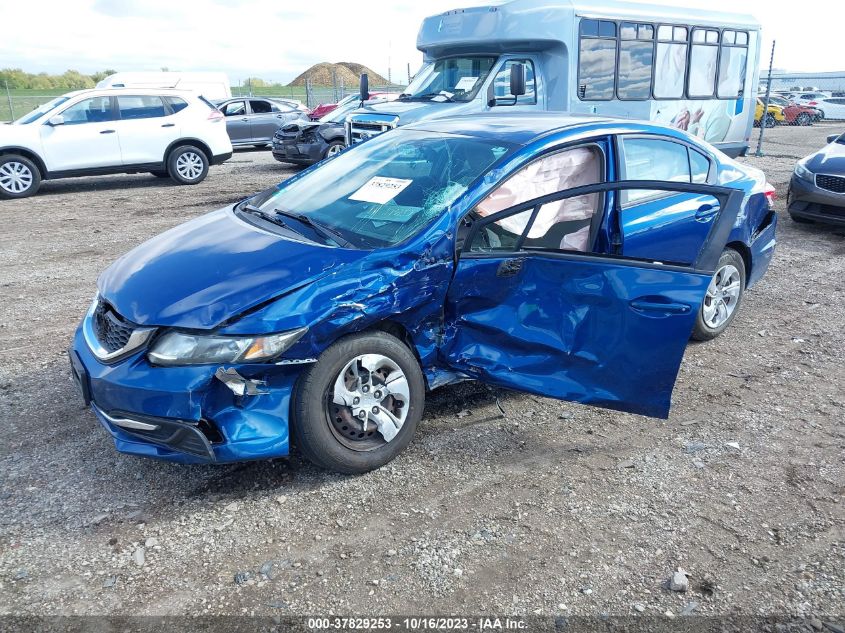 2013 HONDA CIVIC SDN LX - 19XFB2F56DE086835