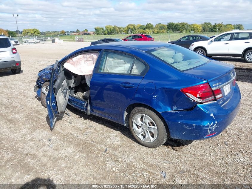 2013 HONDA CIVIC SDN LX - 19XFB2F56DE086835