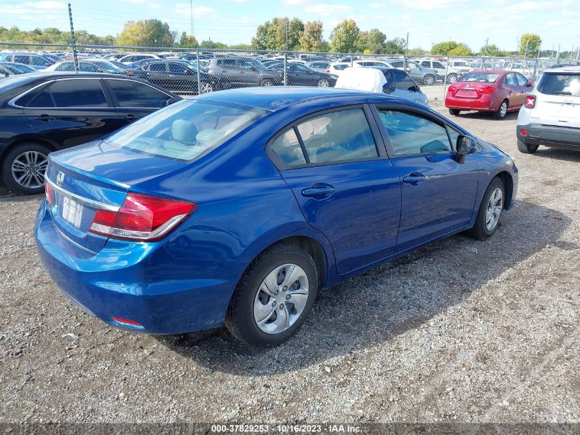 2013 HONDA CIVIC SDN LX - 19XFB2F56DE086835