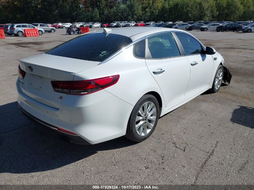 2018 KIA OPTIMA S - 5XXGT4L36JG226112