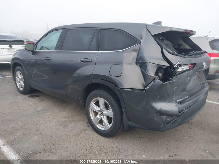 2021 TOYOTA HIGHLANDER LE VIN: 5TDBZRBH8MS539281
