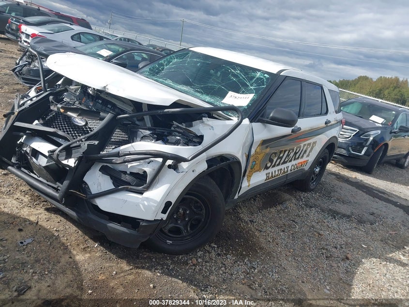VIN 1FM5K8AB9NGC36056 2022 FORD POLICE INTERCEPTOR