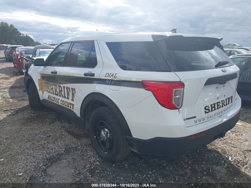 VIN 1FM5K8AB9NGC36056 2022 FORD POLICE INTERCEPTOR