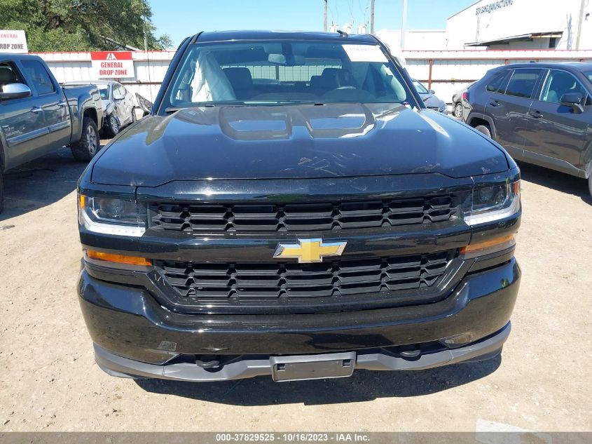 2018 CHEVROLET SILVERADO 1500 CUSTOM - 1GCRCPEC1JZ371790