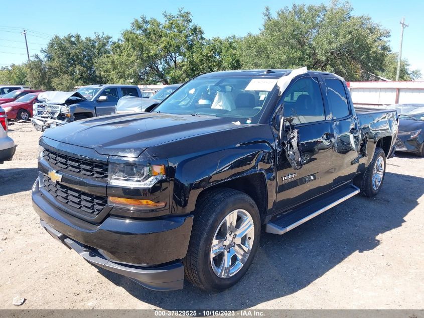 2018 CHEVROLET SILVERADO 1500 CUSTOM - 1GCRCPEC1JZ371790