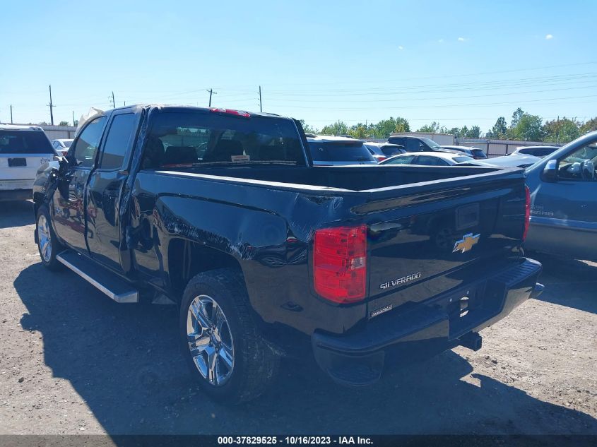 2018 CHEVROLET SILVERADO 1500 CUSTOM - 1GCRCPEC1JZ371790