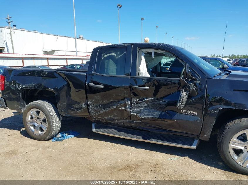 2018 CHEVROLET SILVERADO 1500 CUSTOM - 1GCRCPEC1JZ371790