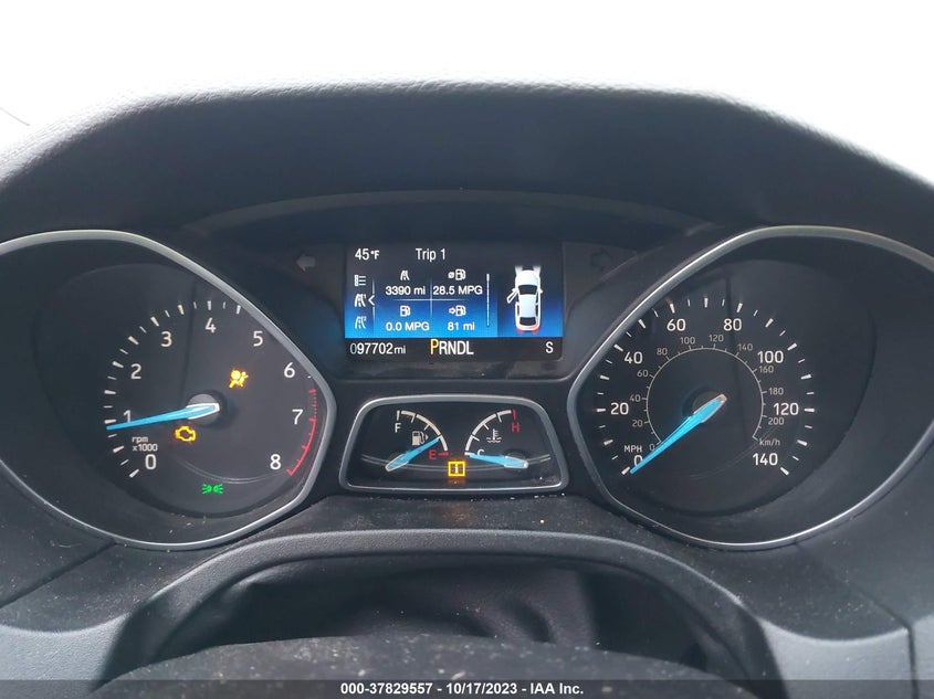 VIN 1FADP3F28HL294836 2017 FORD FOCUS SE