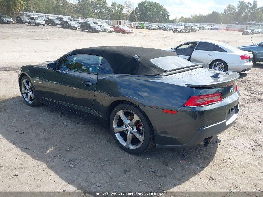 2014 CHEVROLET CAMARO LT - 2G1FB3D36E9161811