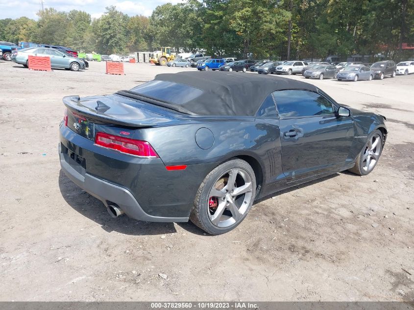 2014 CHEVROLET CAMARO LT - 2G1FB3D36E9161811