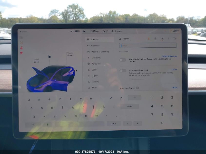 2023 TESLA MODEL Y LONG RANGE - 7SAYGDEE6PF598653