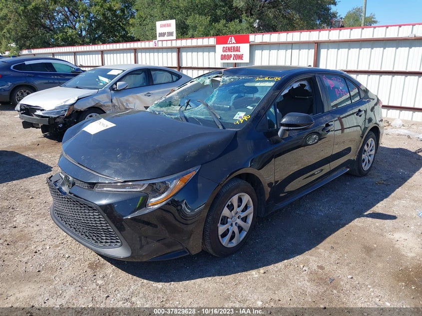 VIN 5YFEPMAE8NP389390 2022 TOYOTA COROLLA LE