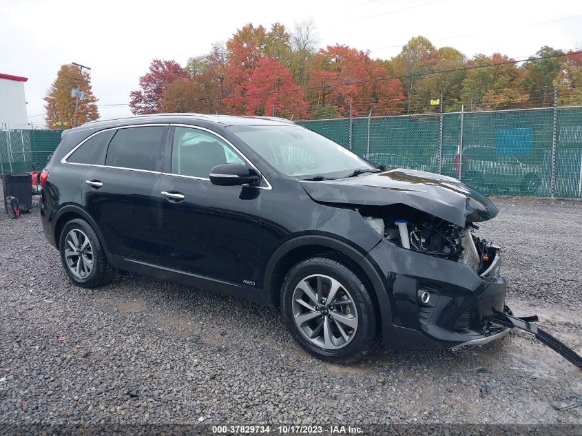 2019 KIA SORENTO EX V6 - 5XYPHDA51KG524828