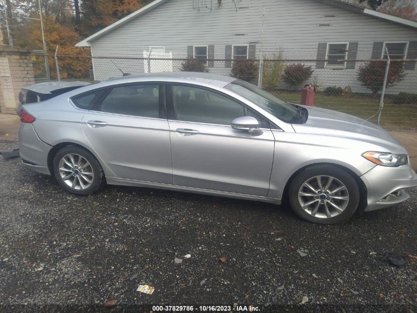 2017 FORD FUSION SE - 3FA6P0HD8HR136942