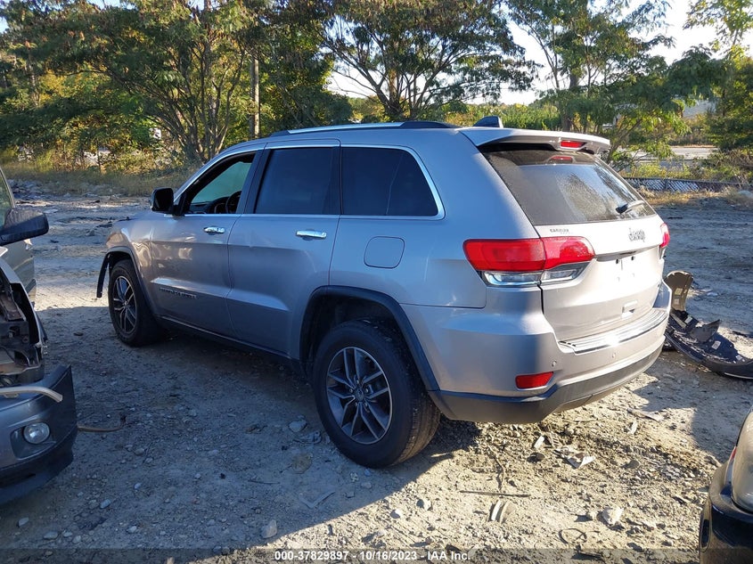 VIN 1C4RJEBGXHC887936 2017 JEEP GRAND CHEROKEE LIMITED