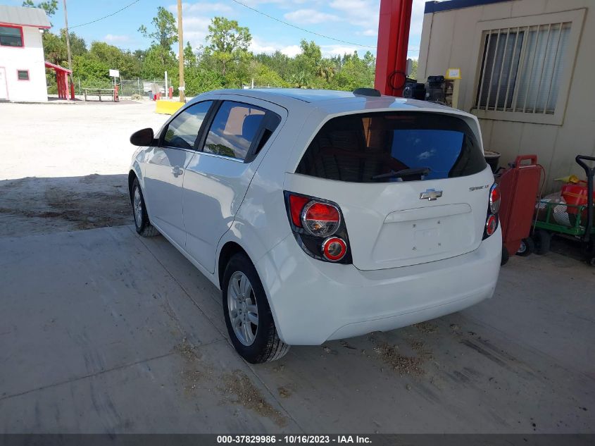 2015 CHEVROLET SONIC LT - 1G1JC6SG6F4102146