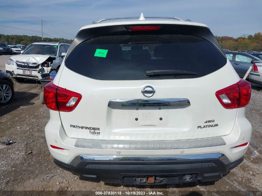 2019 NISSAN PATHFINDER S/SL/SV/PLATINUM - 5N1DR2MM7KC645B41