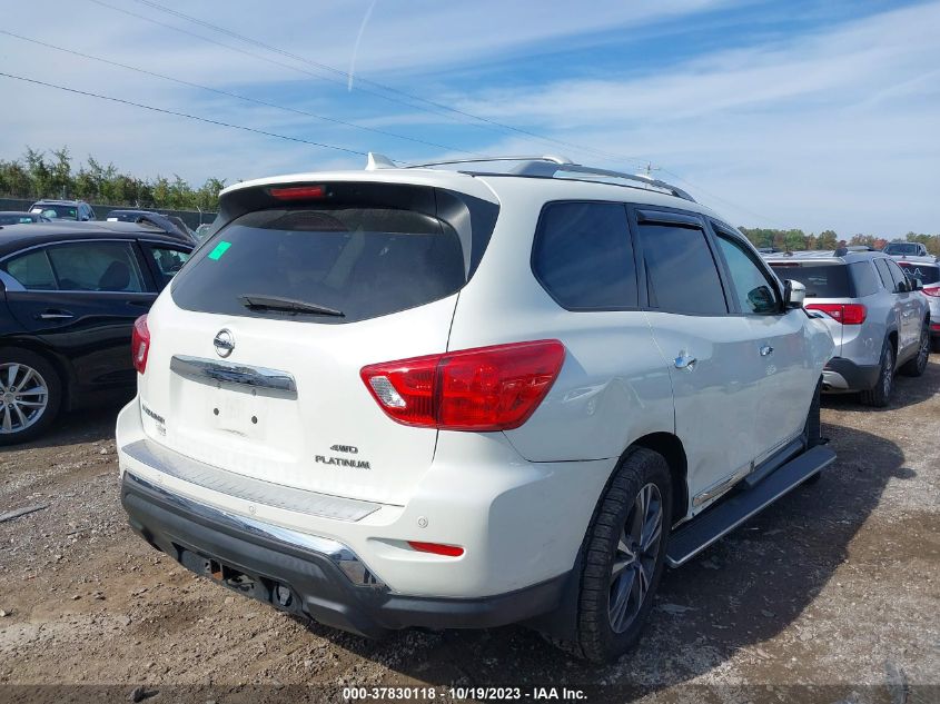 2019 NISSAN PATHFINDER S/SL/SV/PLATINUM - 5N1DR2MM7KC645B41