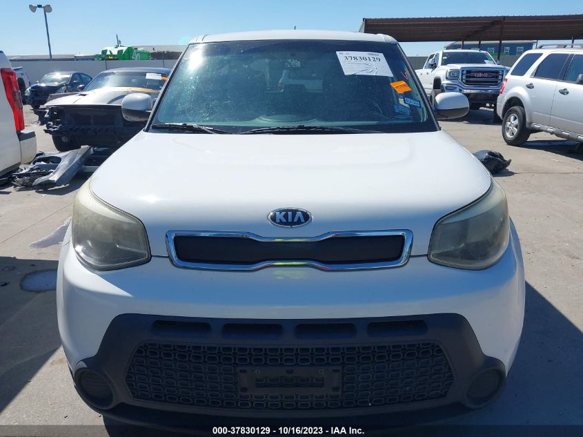 2014 KIA SOUL BASE - KNDJN2A29E7062884