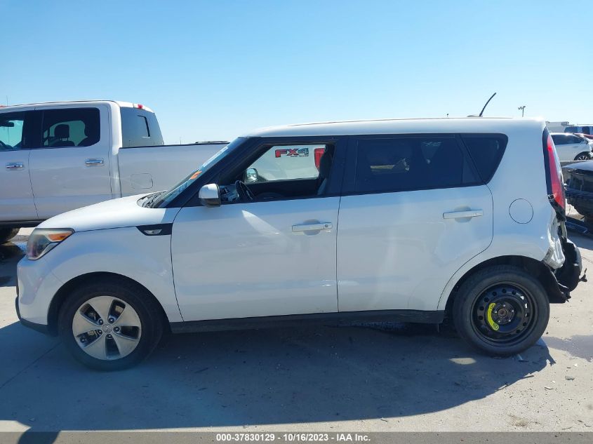 2014 KIA SOUL BASE - KNDJN2A29E7062884