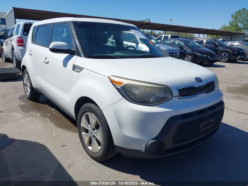 2014 KIA SOUL BASE - KNDJN2A29E7062884