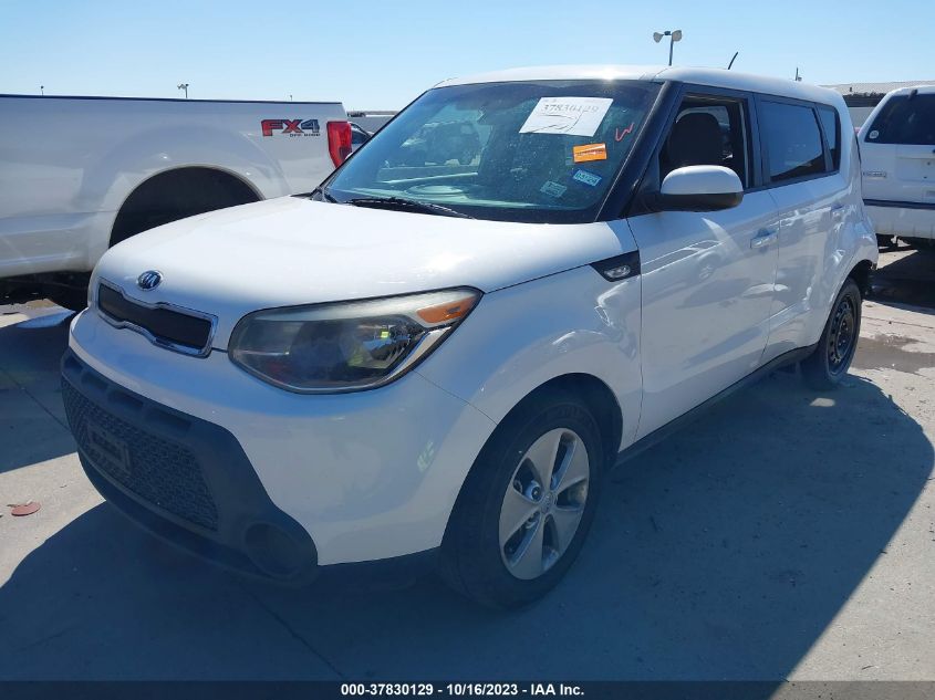 2014 KIA SOUL BASE - KNDJN2A29E7062884