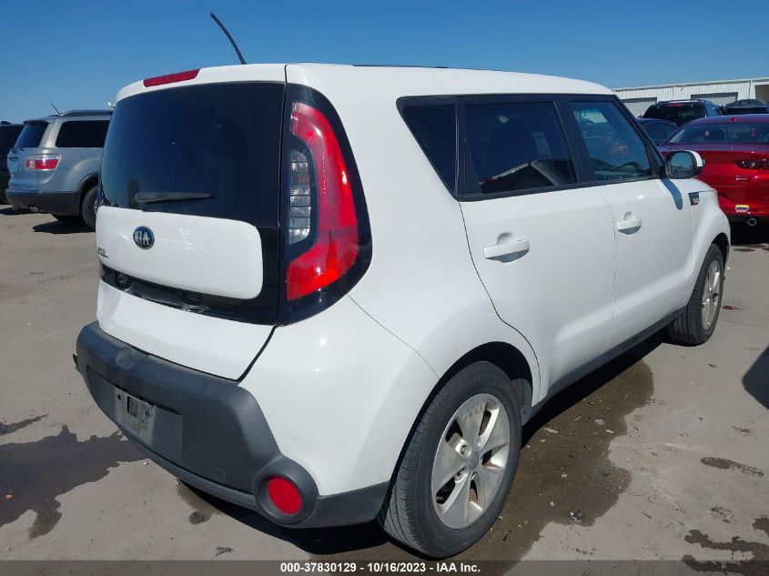 2014 KIA SOUL BASE - KNDJN2A29E7062884