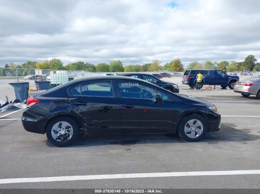 2013 HONDA CIVIC SDN LX 19XFB2F5XDE089883