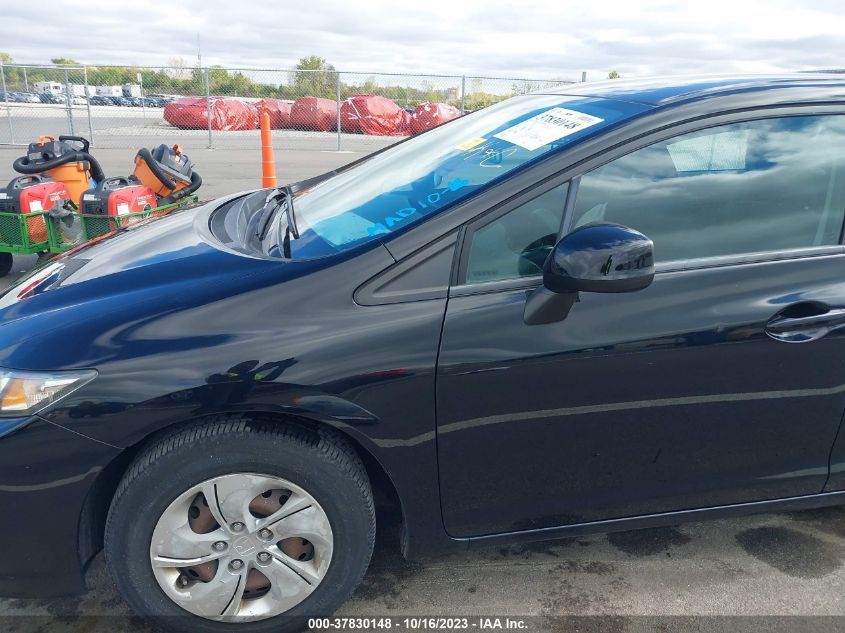 2013 HONDA CIVIC SDN LX 19XFB2F5XDE089883