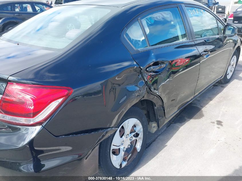 2013 HONDA CIVIC SDN LX 19XFB2F5XDE089883