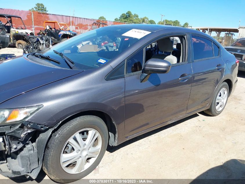 2014 HONDA CIVIC LX - 19XFB2F50EE223673