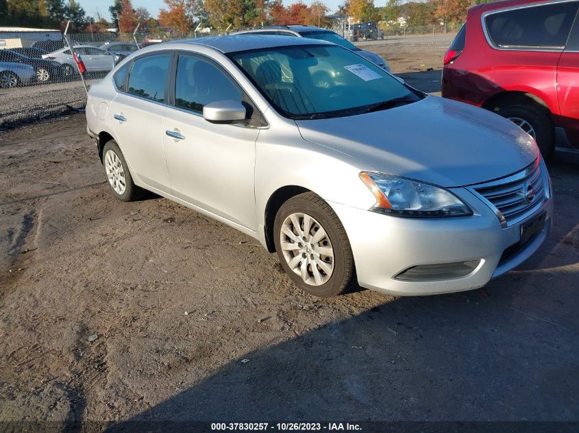 2015 NISSAN SENTRA S - 3N1AB7AP9FY358685