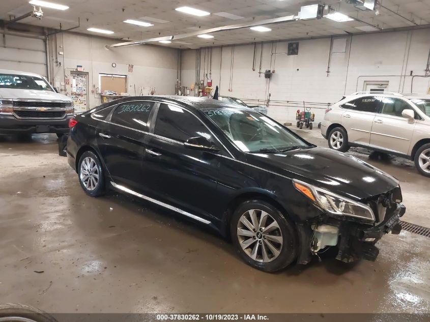 2016 HYUNDAI SONATA 2.4L SPORT - 5NPE34AF0GH382194