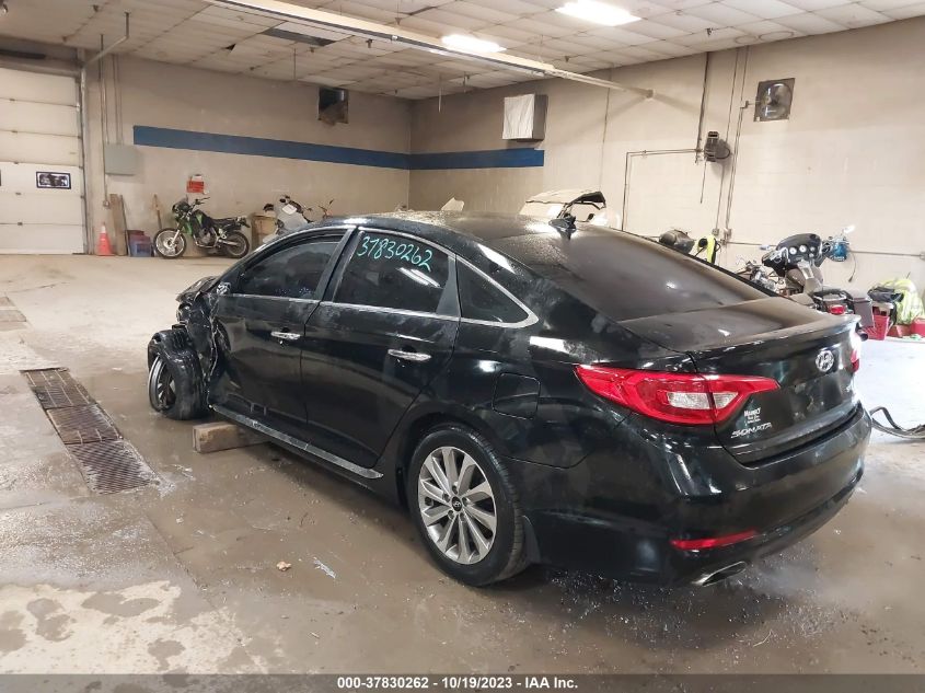 2016 HYUNDAI SONATA 2.4L SPORT - 5NPE34AF0GH382194