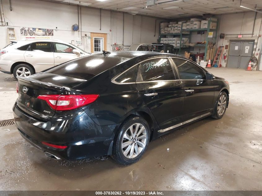 2016 HYUNDAI SONATA 2.4L SPORT - 5NPE34AF0GH382194