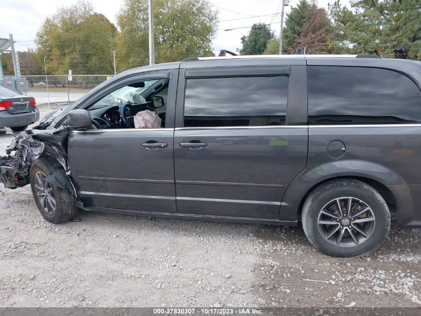 2017 DODGE GRAND CARAVAN SXT - 2C4RDGCG7HR866020