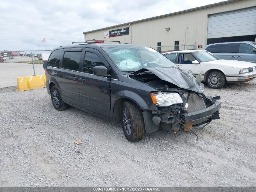 2017 DODGE GRAND CARAVAN SXT - 2C4RDGCG7HR866020