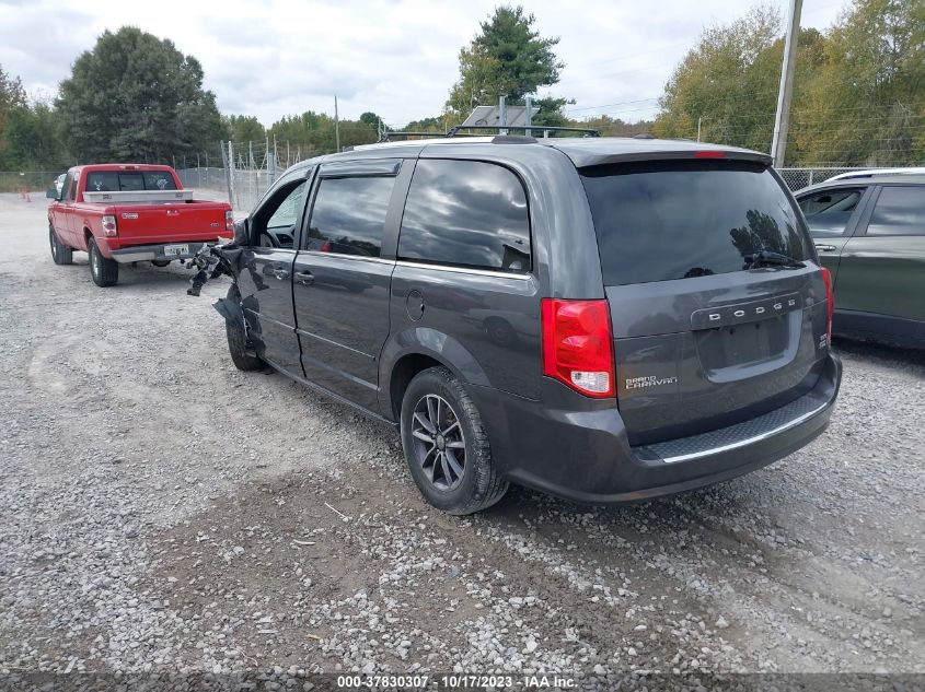 2017 DODGE GRAND CARAVAN SXT - 2C4RDGCG7HR866020