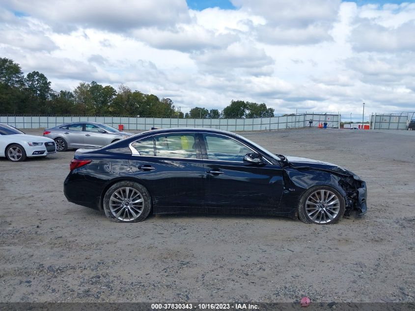 VIN JN1EV7APXLM201447 2020 INFINITI Q50 3.0T LUXE