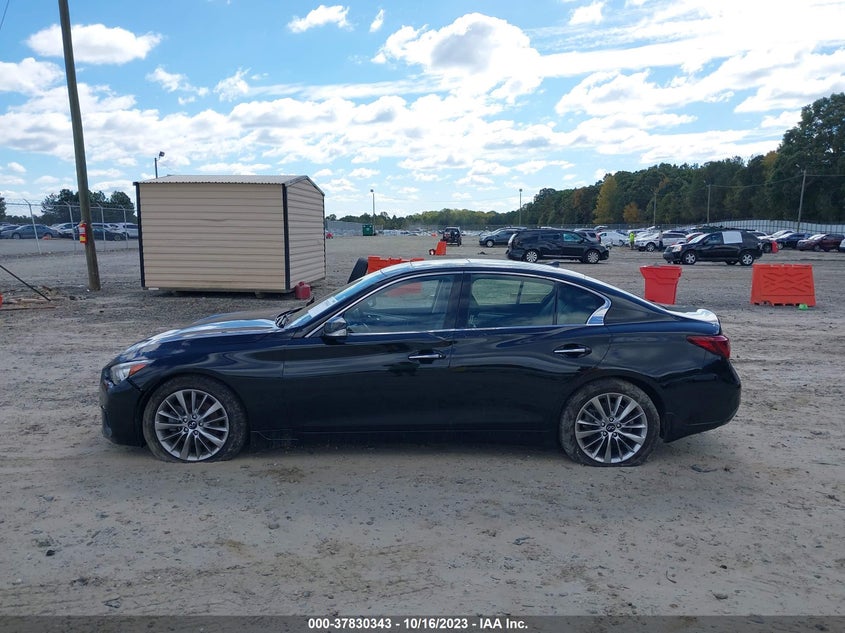 VIN JN1EV7APXLM201447 2020 INFINITI Q50 3.0T LUXE
