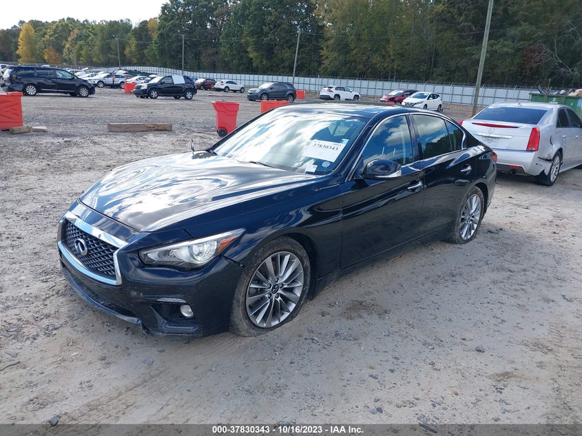 VIN JN1EV7APXLM201447 2020 INFINITI Q50 3.0T LUXE