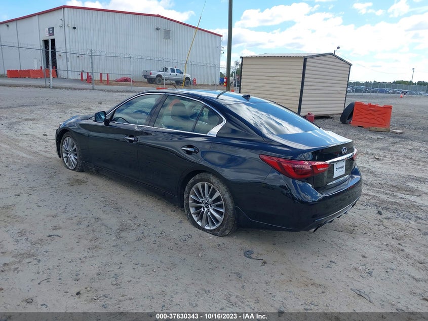 VIN JN1EV7APXLM201447 2020 INFINITI Q50 3.0T LUXE