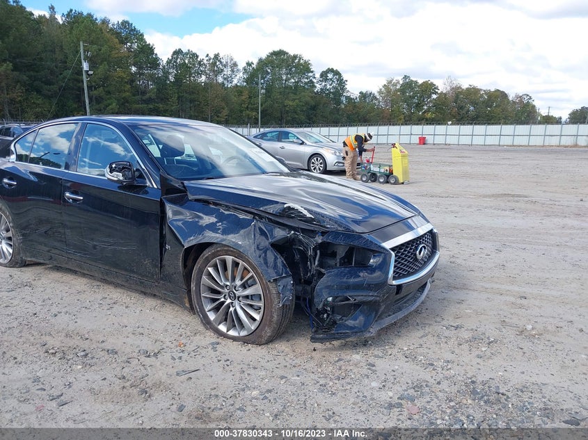 VIN JN1EV7APXLM201447 2020 INFINITI Q50 3.0T LUXE