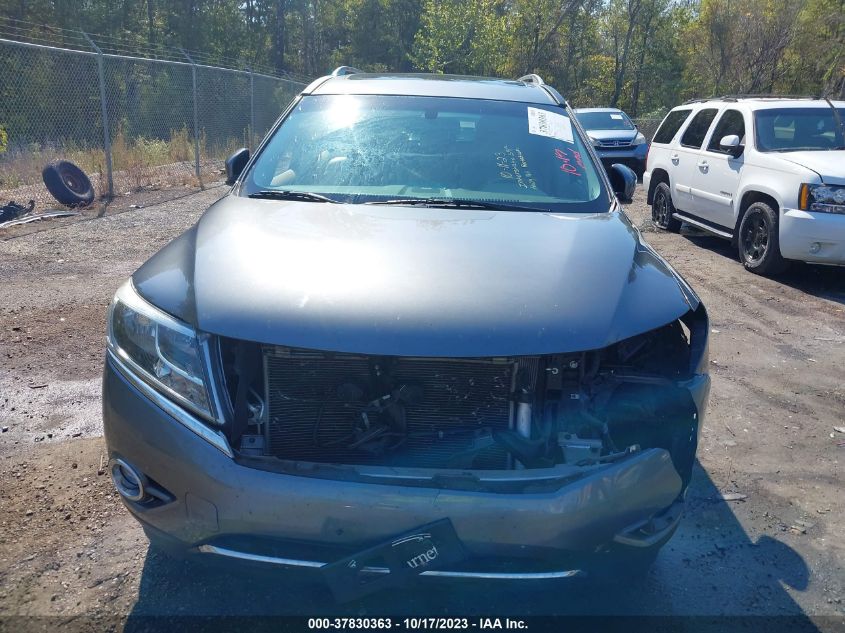 2015 NISSAN PATHFINDER PLATINUM - 5N1AR2MN3FC666445