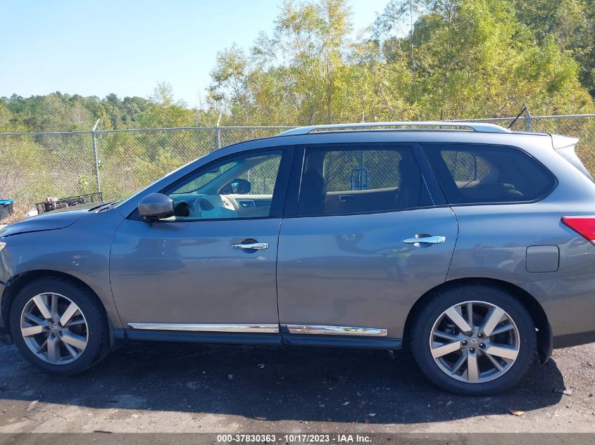 2015 NISSAN PATHFINDER PLATINUM - 5N1AR2MN3FC666445