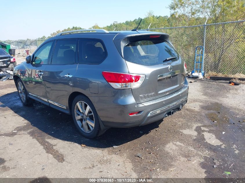 2015 NISSAN PATHFINDER PLATINUM - 5N1AR2MN3FC666445