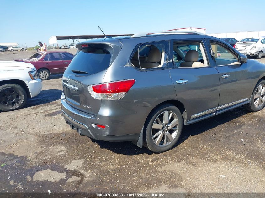 2015 NISSAN PATHFINDER PLATINUM - 5N1AR2MN3FC666445