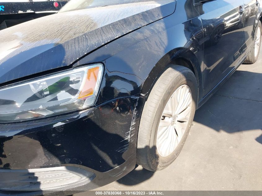 2013 VOLKSWAGEN JETTA SEDAN S 3VW2K7AJ6DM409610