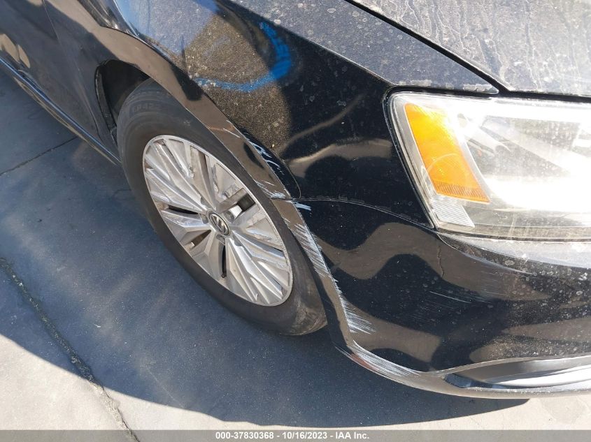 2013 VOLKSWAGEN JETTA SEDAN S 3VW2K7AJ6DM409610